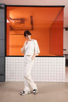 GMG Firenze-Arka Baskı Detaylı Kadın Crop T-Shirt-T-Shirts-4-Milagron.com