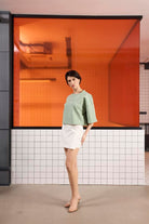 GMG Firenze-Arka Baskı Detaylı Kadın Crop T-Shirt-T-Shirts-9-Milagron.com