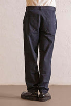 GMG Firenze-Baggy Fit Denim Erkek Pantolon-CHINO-4-Milagron.com