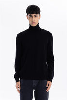 Balıkçı Yaka Slim Fit Basic Erkek Kazak