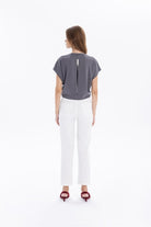 Basic 5 Cep Casual Kadın Dokuma Pantolon