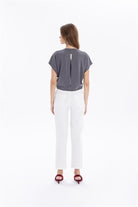 GMG Firenze-Basic 5 Cep Casual Kadın Dokuma Pantolon-//Özel Fi̇yatlar-10-Milagron.com