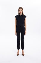 Basic 5 Cep Casual Slim Fit Kadın Dokuma Pantolon