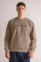 GMG Firenze-Bisiklet Yaka Baskılı Erkek Sweatshirt-Winter'26-4-Milagron.com