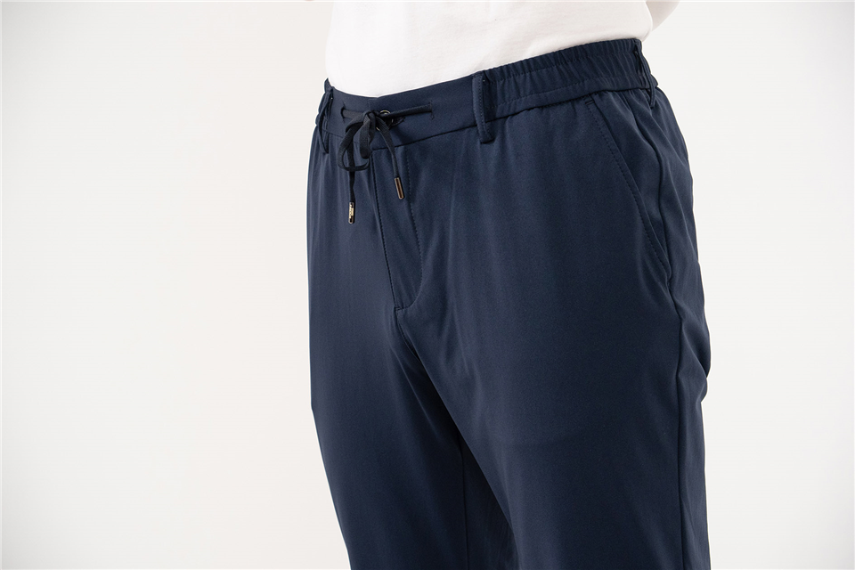 Beli Lastikli Arka Cepleri Çıtçıt Kapamalı Jogger Erkek Pantolon