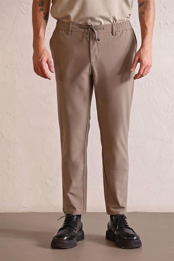 GMG Firenze-Beli Lastikli Arka Cepleri çıtçıtlı Jogger Erkek Pantolon-JOGGER-5-Milagron.com