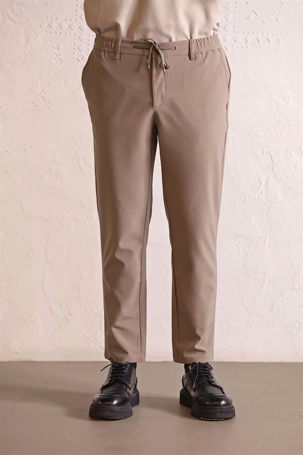 GMG Firenze-Beli Lastikli Arka Cepleri çıtçıtlı Jogger Erkek Pantolon-JOGGER-6-Milagron.com
