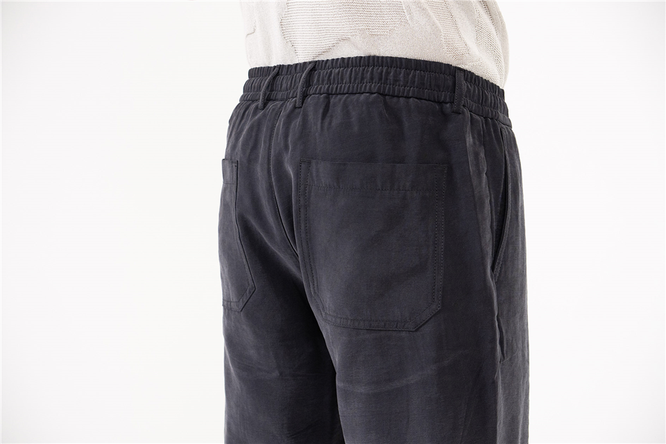 Beli Lastikli Arkası Çift Torba Cepli Jogger Erkek Pantolon