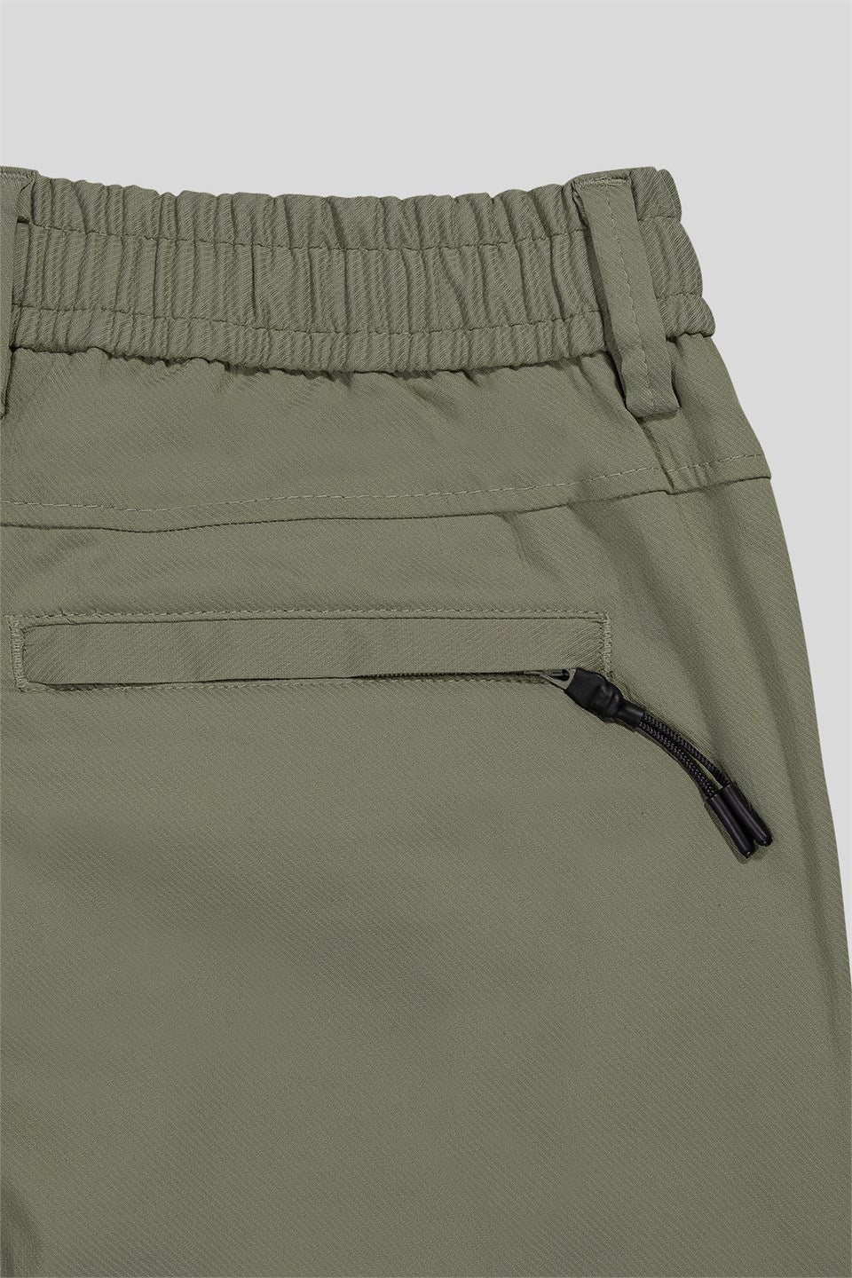Beli Lastikli Dik Cep Arka Cep Fermuar Detaylı Jogger Erkek Pantolon