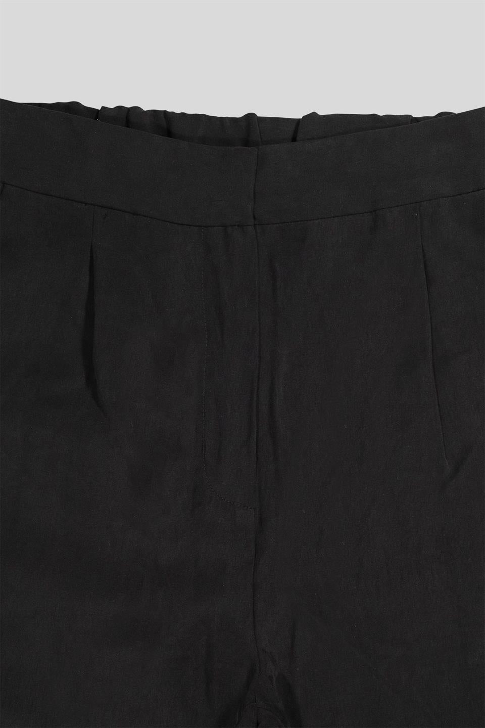 Beli Lastikli İStanbul Cepli Geniş Paça Kadın Pantolon