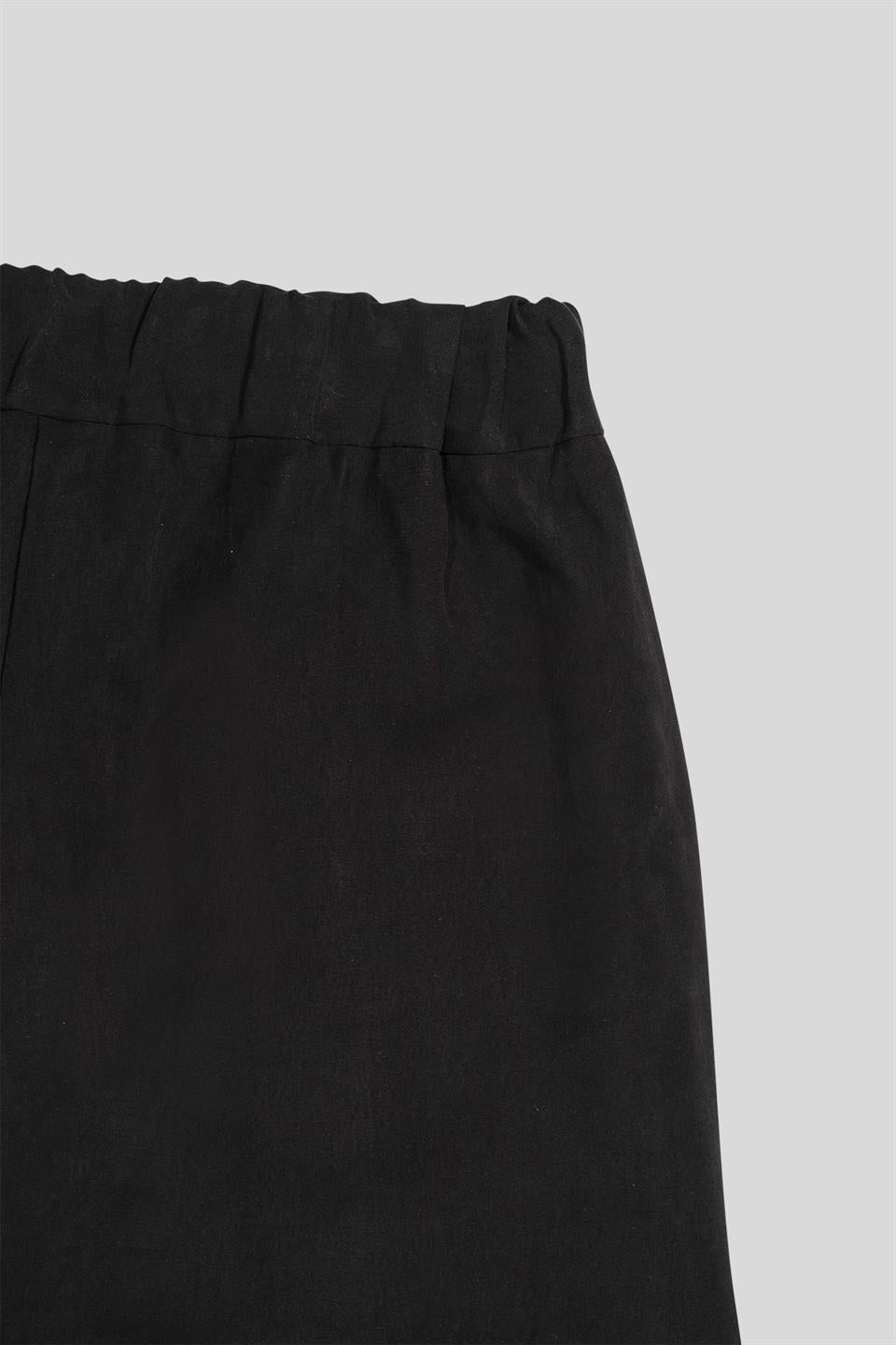 Beli Lastikli İStanbul Cepli Geniş Paça Kadın Pantolon