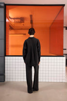 GMG Firenze-Beli Lastikli İstanbul Cepli Geniş Paça Kadın Pantolon-Pantolon-5-Milagron.com