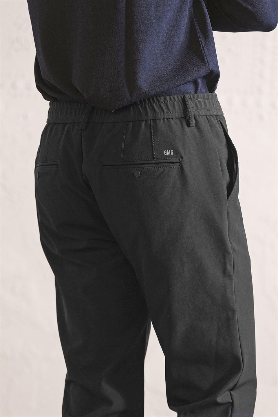Beli Lastikli Ve Bağcıklı Cepleri Çıtçıtlı Jogger Erkek Pantolon