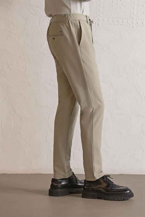 GMG Firenze-Beli Lastikli Ve Bağcıklı Cepleri çıtçıtlı Jogger Erkek Pantolon-JOGGER-2-Milagron.com