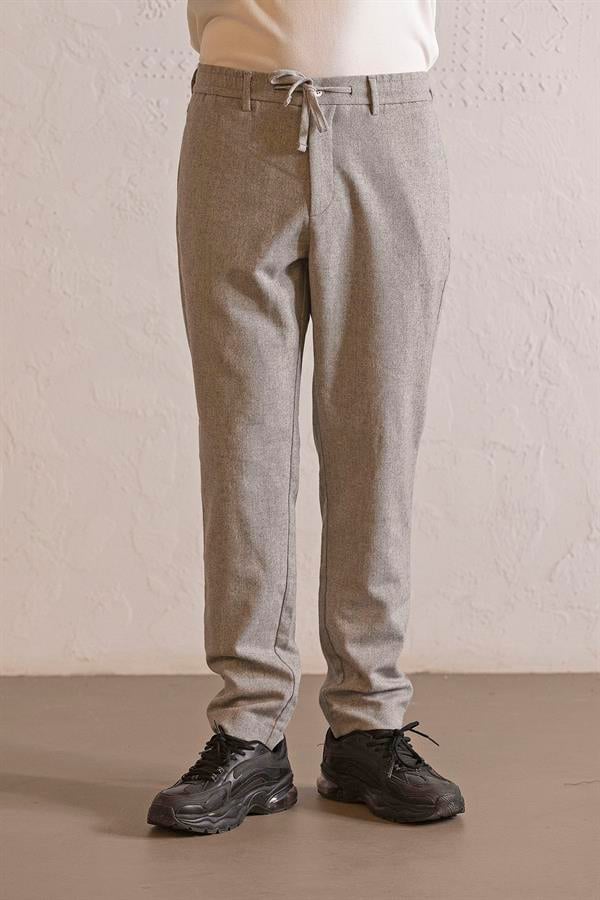 GMG Firenze-Beli Lastikli çıtçıtlı Jogger Erkek Pantolon-JOGGER-1-Milagron.com