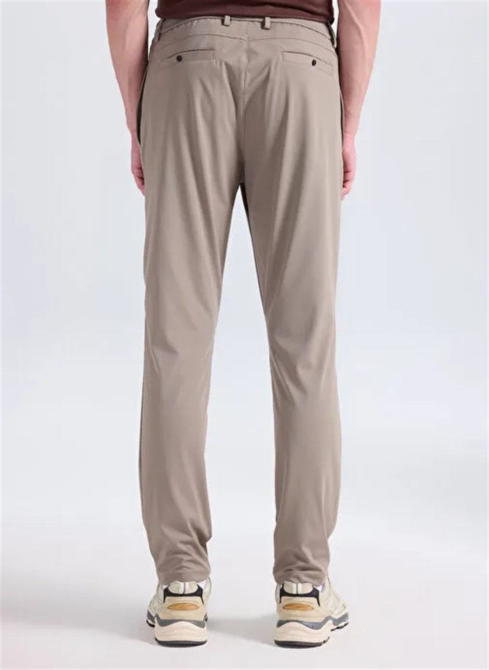 Beli Lastiklli Arkası Tek Fleto Jogger Erkek Pantolon