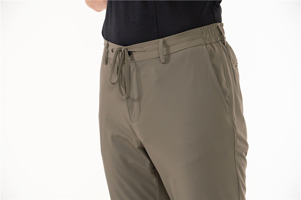 Beli Yarım Lastikli Arkası Çift Fleto Jogger Erkek Pantolon