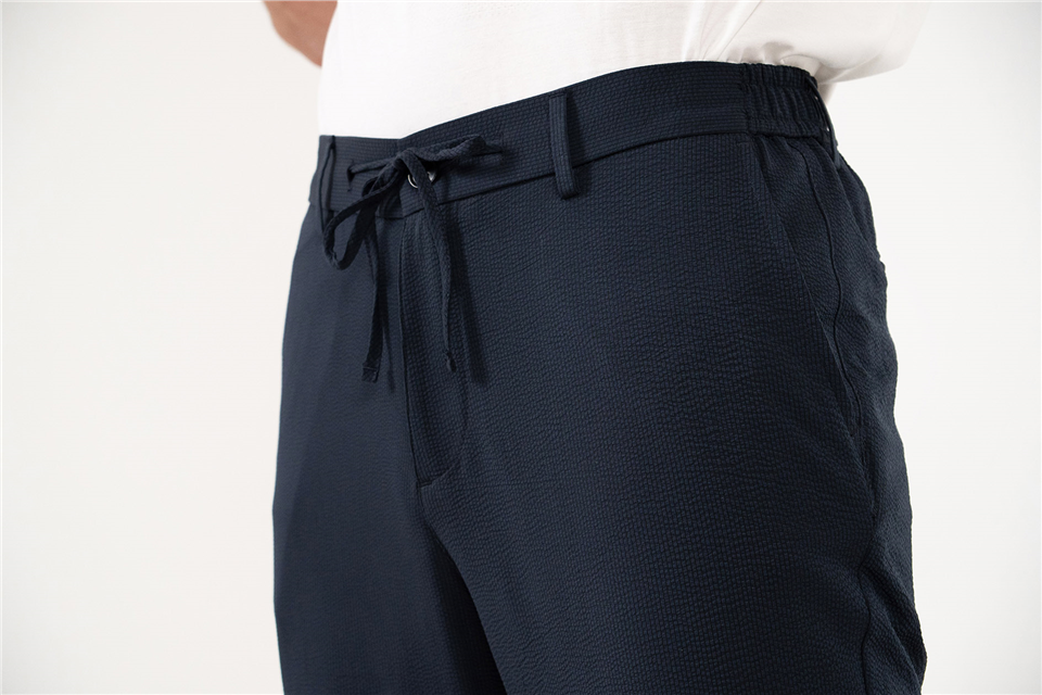 Beli Yarım Lastikli Arkası Çift Fleto Jogger Erkek Pantolon
