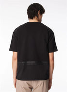 GMG Firenze-Bisiklet Yaka Arka Eteği Garnili Oversize T-Shirt-T-Shirts-3-Milagron.com