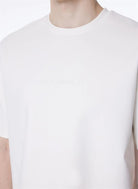 GMG Firenze-Bisiklet Yaka Arka Eteği Garnili Oversize T-Shirt-T-Shirts-5-Milagron.com
