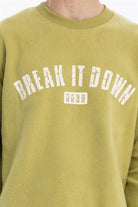 GMG Firenze-Bisiklet Yaka Baskılı %100 Pamuk Polar Erkek Sweatshirt-SWEATSHIRT-12-Milagron.com