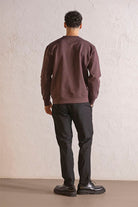 GMG Firenze-Bisiklet Yaka Baskılı Erkek Sweatshirt-Winter'26-3-Milagron.com