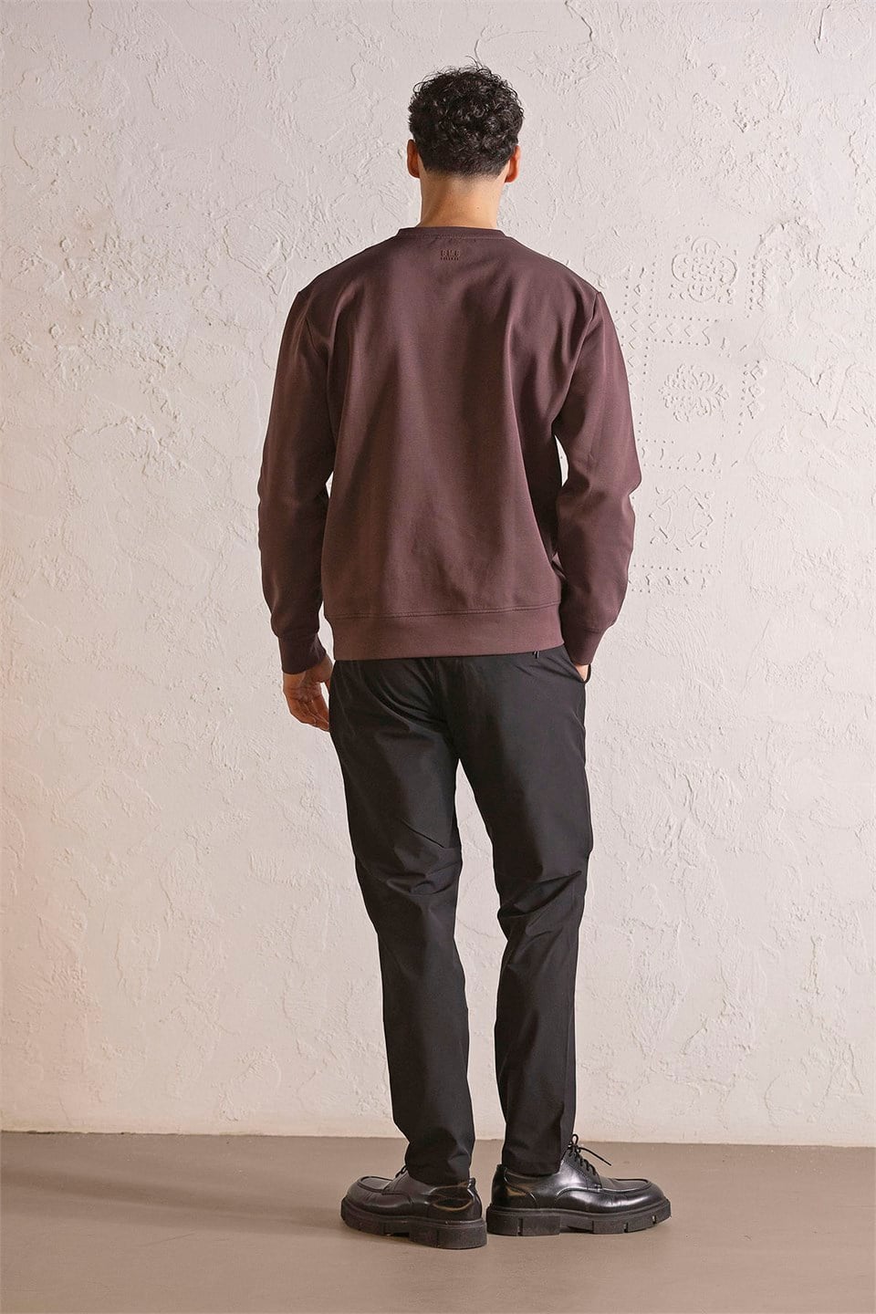 GMG Firenze-Bisiklet Yaka Baskılı Erkek Sweatshirt-Winter'26-3-Milagron.com