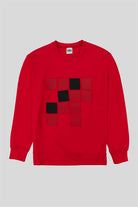 GMG Firenze-Bisiklet Yaka Baskılı Regular Fit Erkek Sweatshirt-SWEATSHIRT-12-Milagron.com