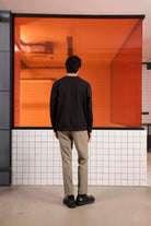 GMG Firenze-Bisiklet Yaka Baskılı Regular Fit Erkek Sweatshirt-SWEATSHIRT-18-Milagron.com