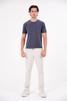 Bisiklet Yaka Cepli Basic Erkek T-Shirt