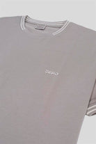 Bisiklet Yaka Çizgi Detaylı Pike T-Shirt