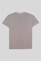 Bisiklet Yaka Çizgi Detaylı Pike T-Shirt