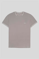 Bisiklet Yaka Çizgi Detaylı Pike T-Shirt