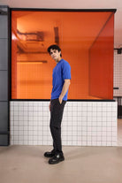 GMG Firenze-Bisiklet Yaka Çizgi Detaylı Triko Erkek Kazak-Kazak & Triko-12-Milagron.com