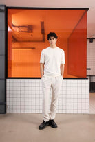 GMG Firenze-Bisiklet Yaka Çizgi Detaylı Triko Erkek Kazak-Kazak & Triko-2-Milagron.com