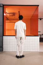 GMG Firenze-Bisiklet Yaka Çizgi Detaylı Triko Erkek Kazak-Kazak & Triko-4-Milagron.com