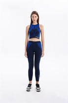 GMG Firenze-Bisiklet Yaka Desenli Midi Top Crop-TOP-11-Milagron.com