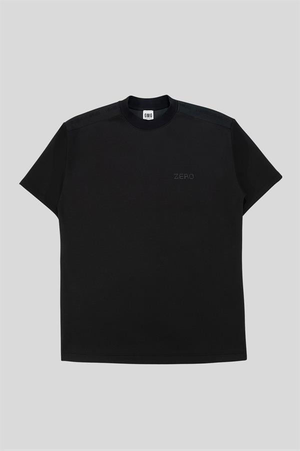 Bisiklet Yaka Ekstrafor Detaylı Erkek T-Shirt