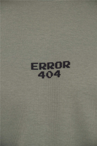 Bisiklet Yaka Error Baskılı Erkek T-Shirt