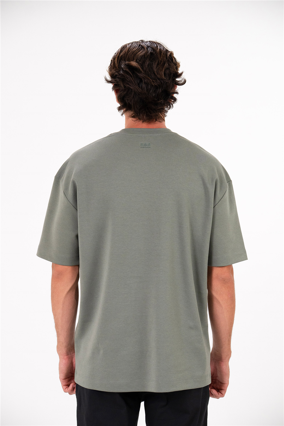 Bisiklet Yaka Error Baskılı Erkek T-Shirt