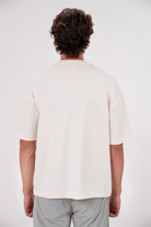 Bisiklet Yaka Garni Cepli Erkek T-Shirt