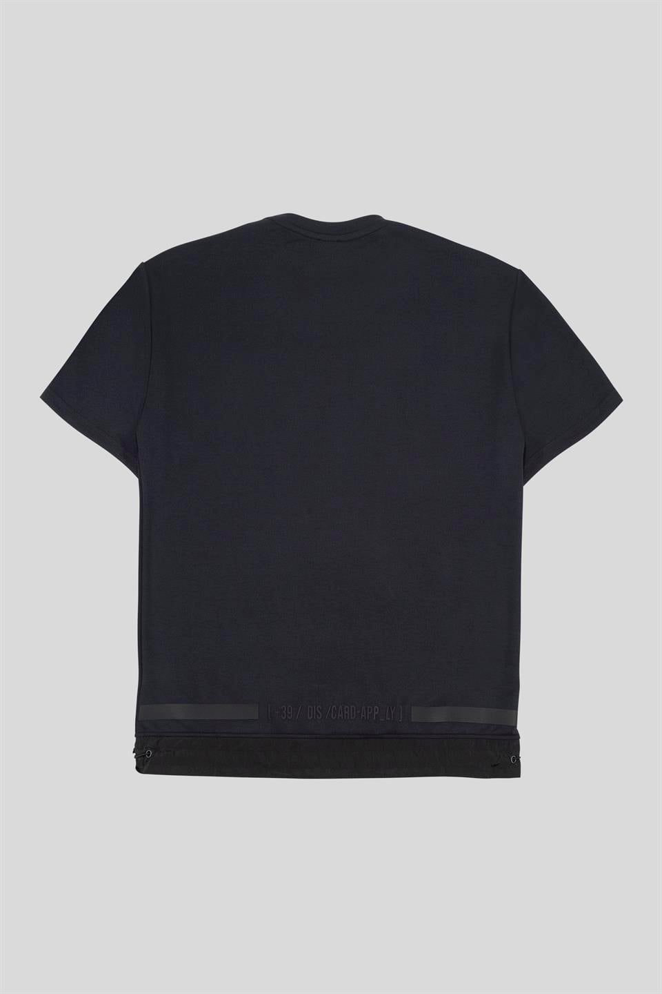 Bisiklet Yaka Garnili Modal Erkek T-Shirt