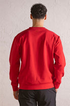 GMG Firenze-Bisiklet Yaka Geometrik Baskılı Erkek Sweatshirt-Winter'26-4-Milagron.com