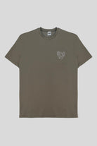 Bisiklet Yaka Göğüs Ve Sırt Baskılı Erkek T-Shirt