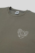 Bisiklet Yaka Göğüs Ve Sırt Baskılı Erkek T-Shirt
