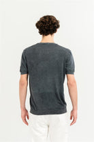 Bisiklet Yaka Kısa Kollu %100 Pamuk Slim Fit Erkek T-Shirt