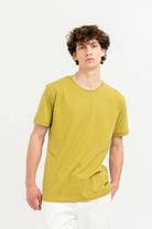 Bisiklet Yaka Kol Ucu Duble %100 Pamuk Slim Fit Erkek T-Shirt
