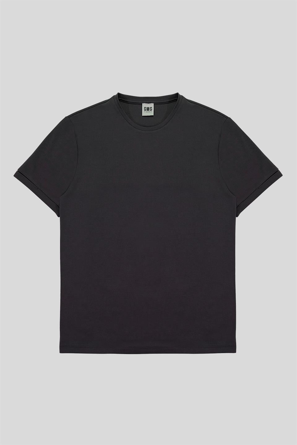 Bisiklet Yaka Kol Ucu Duble Modal Erkek T-Shirt