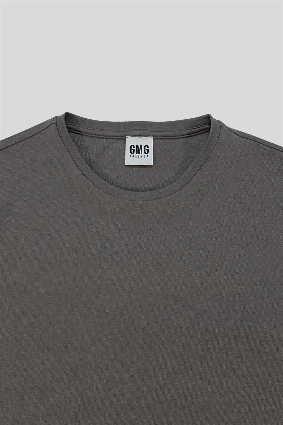 Bisiklet Yaka Kol Ucu Duble Modal Erkek T-Shirt