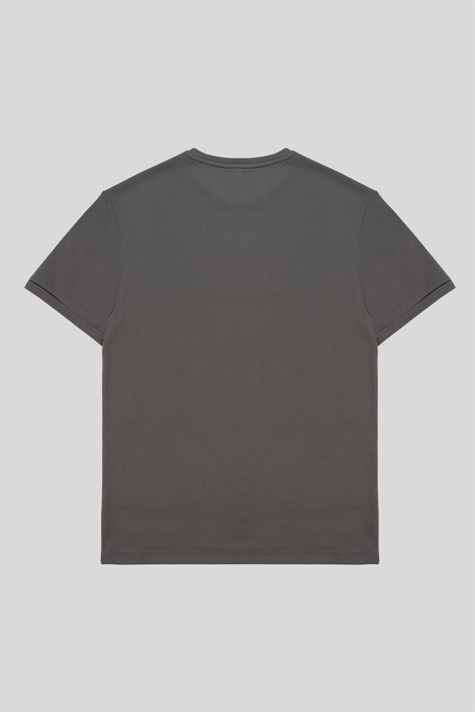 Bisiklet Yaka Kol Ucu Duble Modal Erkek T-Shirt